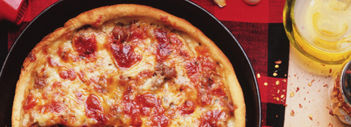 Pizza is popular with student groups.